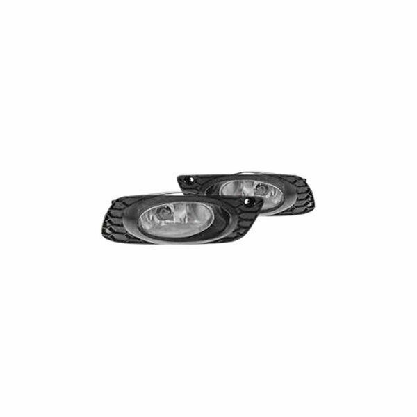 Disfrute Fog Lamp Replacement Set without Auto Light for 2012 Honda Civic DI3627339